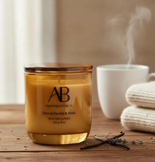 AB French Vanilla & Musk Candle